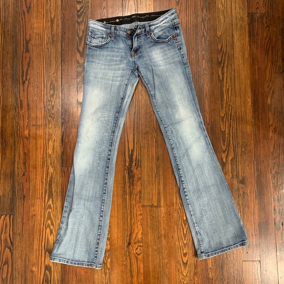ReRock Distressed Jeans - Picture 1 of 7